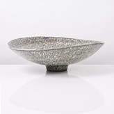A black and white stoneware bowl made by Rupert Spira in 2009