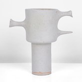 A porcelain vase form made by Ruth Duckworth sold at auction by Maak Contemporary Ceramics
