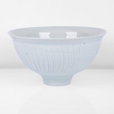 A pale blue celadon porcelain bowl made by David Leach sold at auction by Maak Contemporary Ceramics