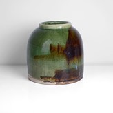 A green stoneware tsubo made by Koie Ryoji sold at auction by Maak Contemporary Ceramics