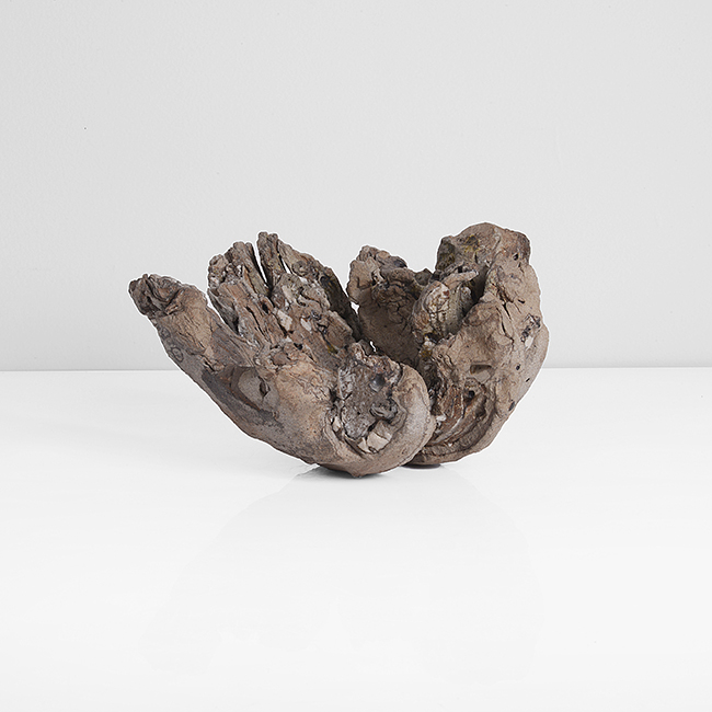 A stoneware and porcelain tea bowl made by Claudi Casanovas in circa 1996 sold at auction by Maak Contemporary Ceramics