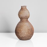 A stoneware flower vase made by Japanese Artist Kohyama Yasuhisa sold at auction by Maak