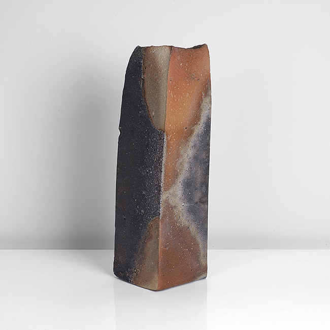 A stoneware bizen vase made by Isezaki Jun sold at auction by Maak