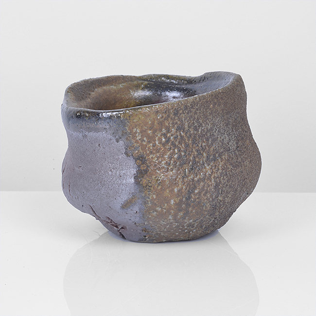 A Bizen guinomi made by Harada Shuroku sold at auction by Maak